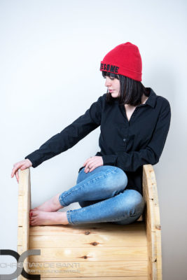 Eccezionale cappello rosso di Chiara